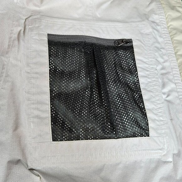 Patagonia Torrentshell Trench Coat Rain Jacket Style 27196 Womens XL Ivory White - Picture 14 of 16